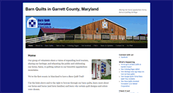 Desktop Screenshot of garrettbarnquilts.org